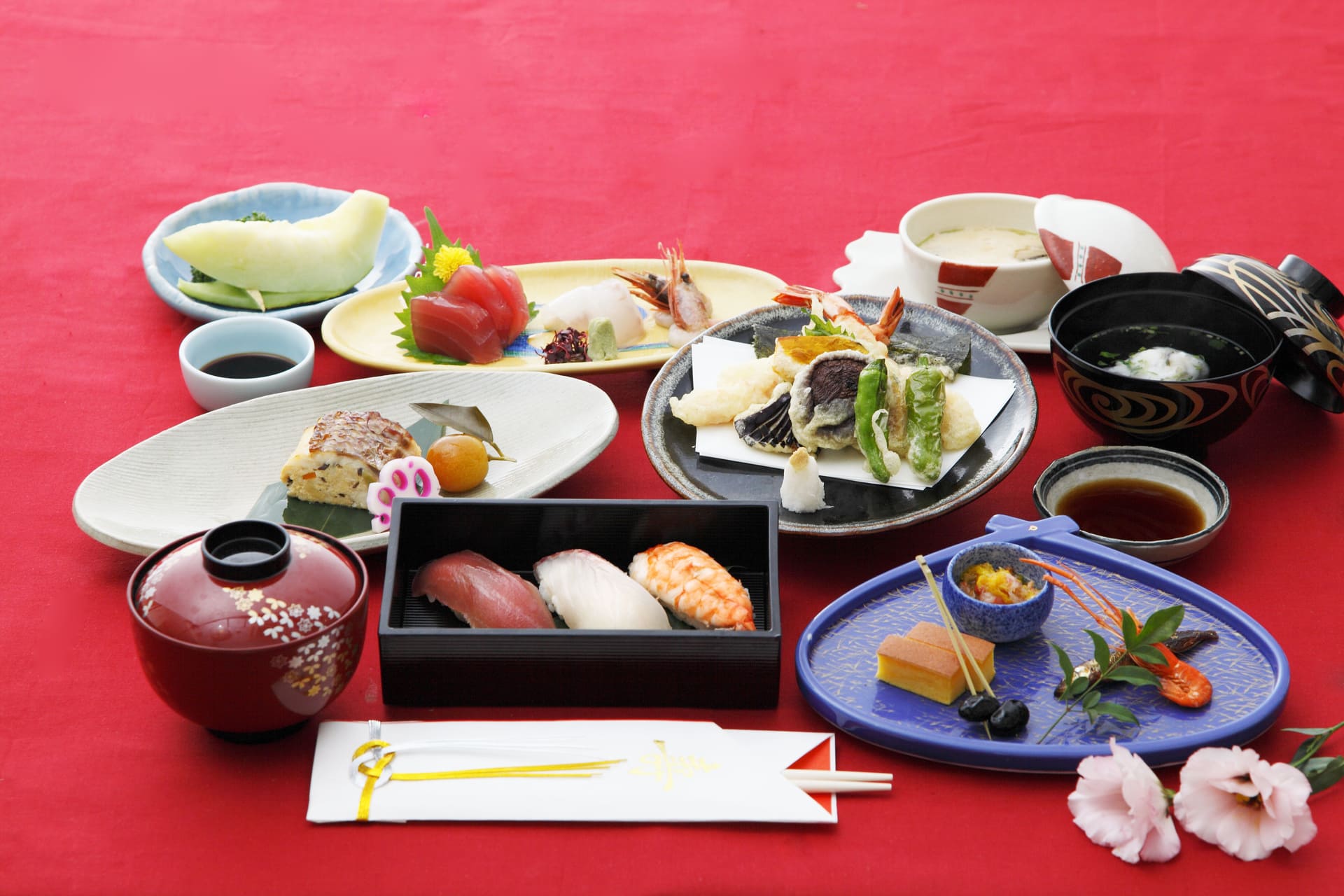 コースでのおもてなし | 宮崎県宮崎市の和食なら日本料理 四季の庭